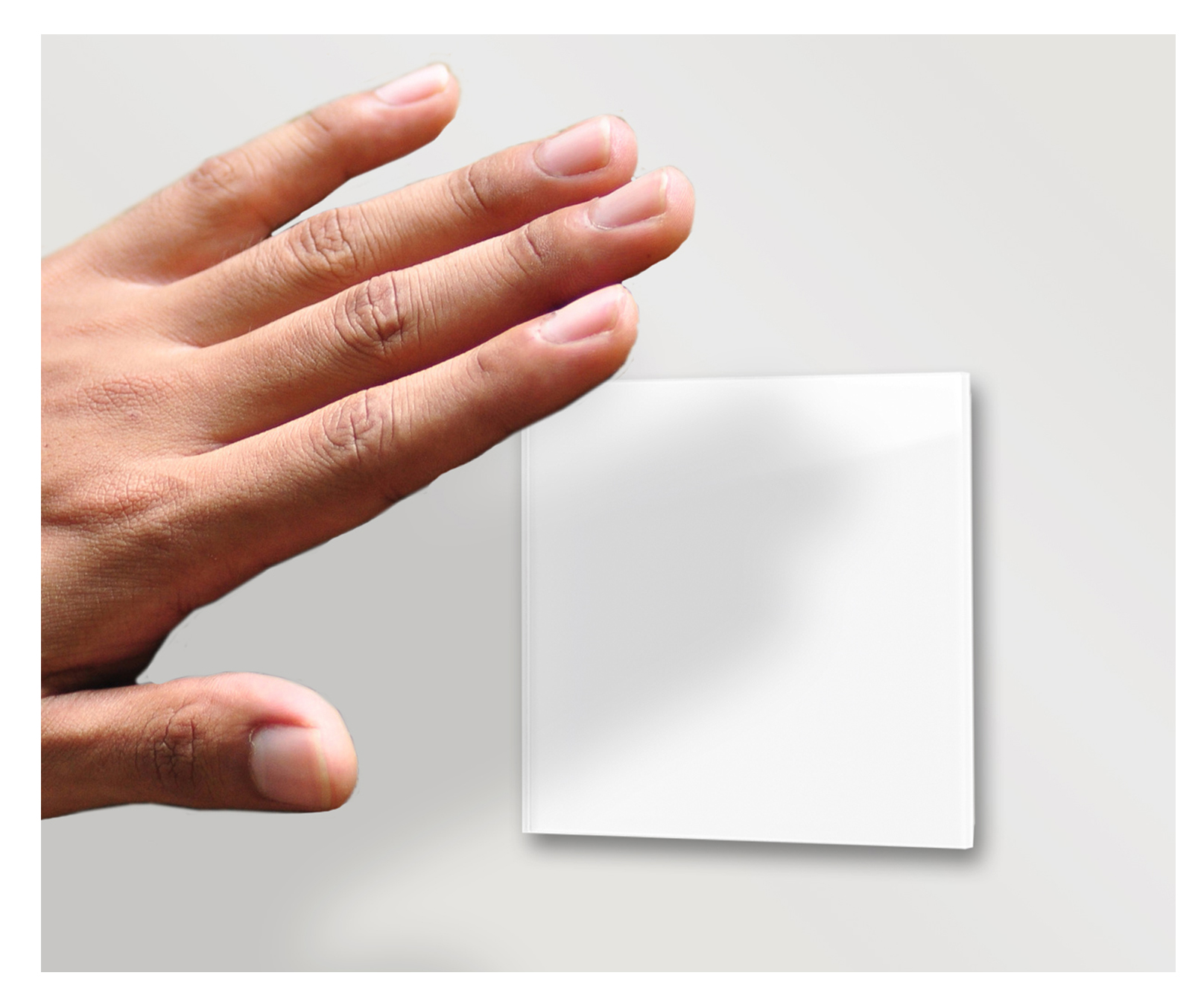 FreeTouch. Contactless light switch. 1-fold touchless switch